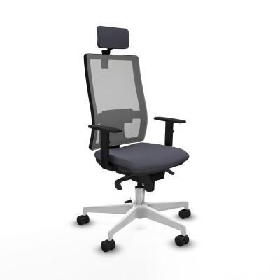 Chaise de Bureau Piqueras y Crespo 1D026N2 Gris foncé