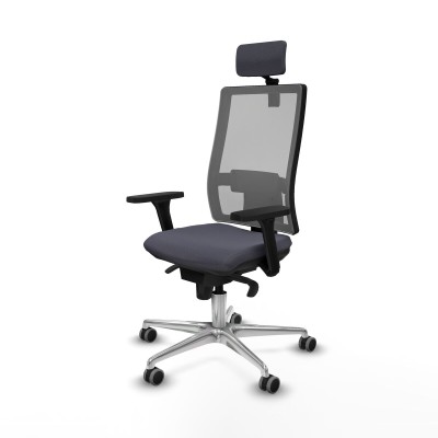 Chaise de Bureau Piqueras y Crespo 3D086G2 Gris foncé