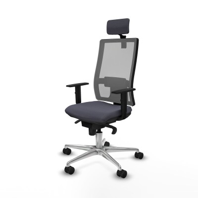 Chaise de Bureau Piqueras y Crespo 1D086N2 Gris foncé