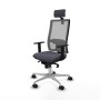 Chaise de Bureau Piqueras y Crespo 1D086N2 Gris foncé