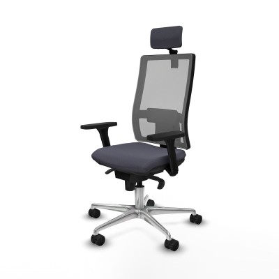 Chaise de Bureau Piqueras y Crespo 3D086N2 Gris foncé