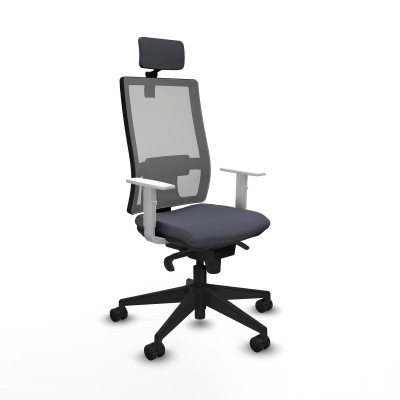Chaise de Bureau Piqueras y Crespo 4B066N2 Gris foncé