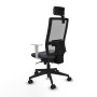 Chaise de Bureau Piqueras y Crespo 4B066N2 Gris foncé
