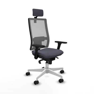 Chaise de Bureau Piqueras y Crespo 3D026N2 Gris foncé
