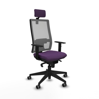 Chaise de Bureau Piqueras y Crespo 1D066G2 Violet