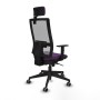 Chaise de Bureau Piqueras y Crespo 1D066G2 Violet
