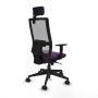 Chaise de Bureau Piqueras y Crespo 1D066N2 Violet