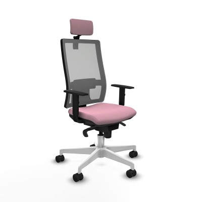 Chaise de Bureau Piqueras y Crespo 1D026N2 Rose