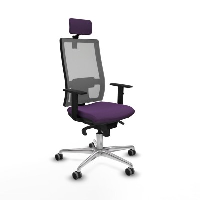 Chaise de Bureau Piqueras y Crespo 1D086G2 Violet