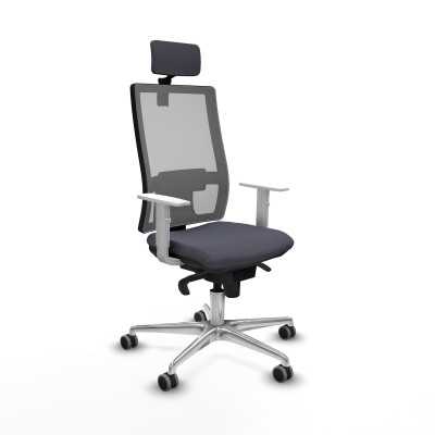 Chaise de Bureau Piqueras y Crespo 4B086G2 Gris foncé