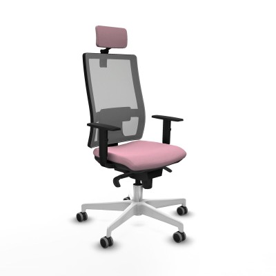 Chaise de Bureau Piqueras y Crespo 1D026G2 Rose