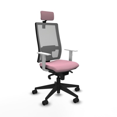 Chaise de Bureau Piqueras y Crespo 4B066N2 Rose