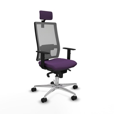 Chaise de Bureau Piqueras y Crespo 1D086N2 Violet