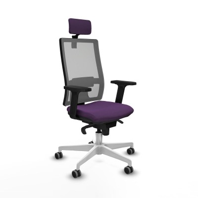 Chaise de Bureau Piqueras y Crespo 2D026G2 Violet