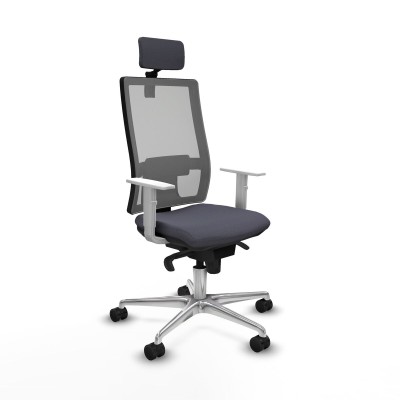 Chaise de Bureau Piqueras y Crespo 4B086N2 Gris foncé
