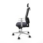 Chaise de Bureau Piqueras y Crespo 4B086N2 Gris foncé