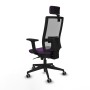 Chaise de Bureau Piqueras y Crespo 2D066G2 Violet