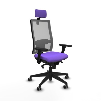 Chaise de Bureau Piqueras y Crespo 3D066G2 Lila