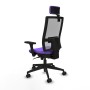 Chaise de Bureau Piqueras y Crespo 3D066N2 Lila