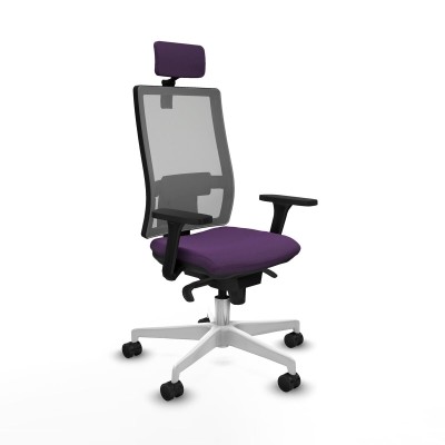 Chaise de Bureau Piqueras y Crespo 3D026N2 Violet