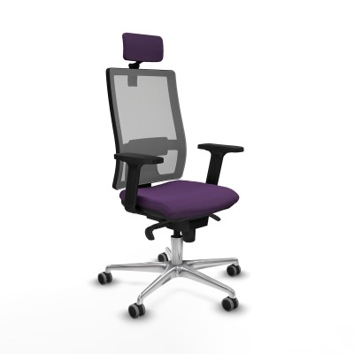 Chaise de Bureau Piqueras y Crespo 2D086G2 Violet