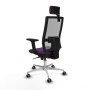 Chaise de Bureau Piqueras y Crespo 2D086G2 Violet
