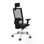 Chaise de Bureau Piqueras y Crespo 2D086G2 Violet