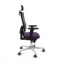 Chaise de Bureau Piqueras y Crespo 2D086G2 Violet