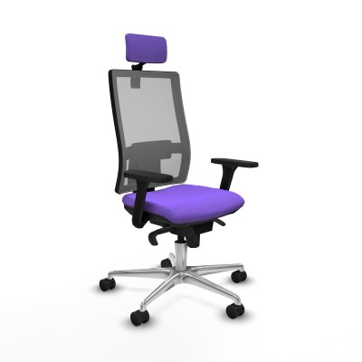 Chaise de Bureau Piqueras y Crespo 3D086N2 Lila