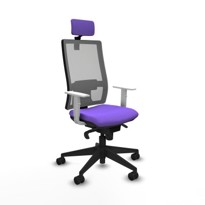 Chaise de Bureau Piqueras y Crespo 4B066N2 Lila