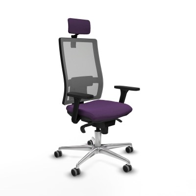 Chaise de Bureau Piqueras y Crespo 3D086G2 Violet