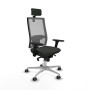 Chaise de Bureau Piqueras y Crespo 3D086G2 Noir