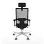 Chaise de Bureau Piqueras y Crespo 3D086G2 Noir