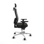 Chaise de Bureau Piqueras y Crespo 3D086G2 Noir
