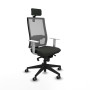 Chaise de Bureau Piqueras y Crespo 4B066G2 Noir