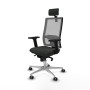 Chaise de Bureau Piqueras y Crespo 2D086G2 Noir