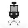 Chaise de Bureau Piqueras y Crespo 2D086G2 Noir