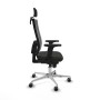 Chaise de Bureau Piqueras y Crespo 2D086G2 Noir