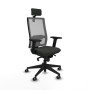 Chaise de Bureau Piqueras y Crespo 2D066G2 Noir