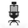 Chaise de Bureau Piqueras y Crespo 2D066G2 Noir