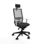 Chaise de Bureau Piqueras y Crespo 4B066N2 Noir