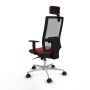 Chaise de Bureau Piqueras y Crespo 1D086N2 Bordeaux
