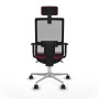 Chaise de Bureau Piqueras y Crespo 1D086N2 Bordeaux