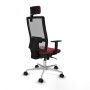 Chaise de Bureau Piqueras y Crespo 1D086N2 Bordeaux