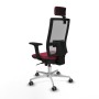 Chaise de Bureau Piqueras y Crespo 2D086G2 Bordeaux