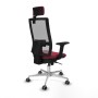 Chaise de Bureau Piqueras y Crespo 2D086G2 Bordeaux