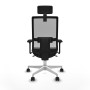Chaise de Bureau Piqueras y Crespo 3D026N2 Noir