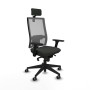 Chaise de Bureau Piqueras y Crespo 3D066G2 Noir