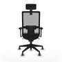 Chaise de Bureau Piqueras y Crespo 3D066G2 Noir