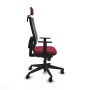 Chaise de Bureau Piqueras y Crespo 1D066N2 Bordeaux